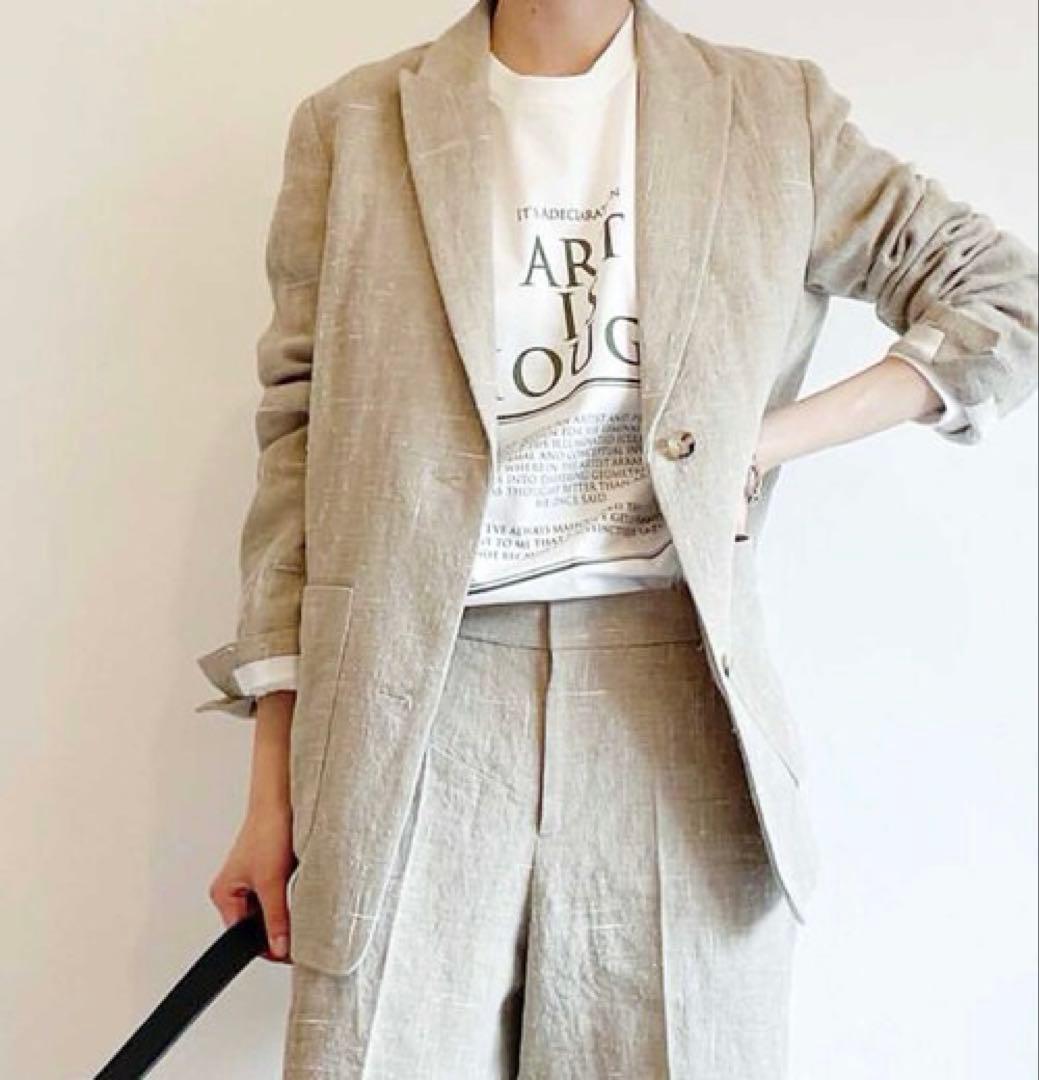 Plage【R’IAM】SILKNEP ジャケット 36