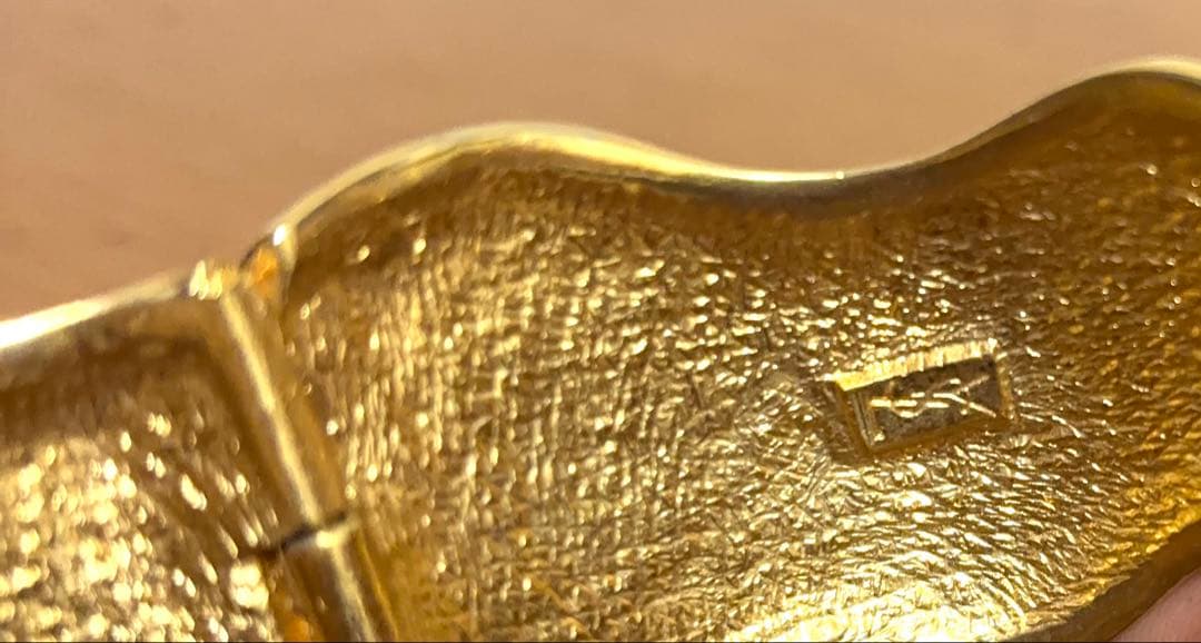 美品 Yves Saint Laurent サンローラン ブレスレット バングル