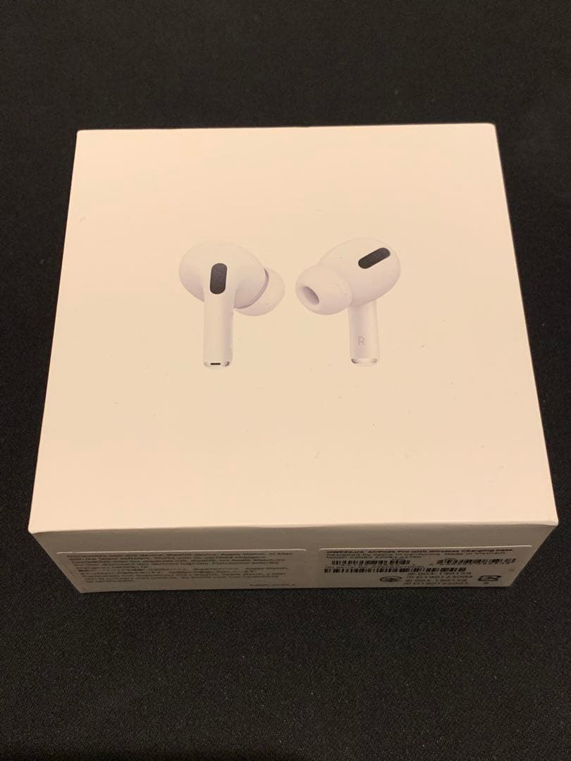 Apple AirPods Pro 箱付き 充電ケーブル付き イヤーチップS、L