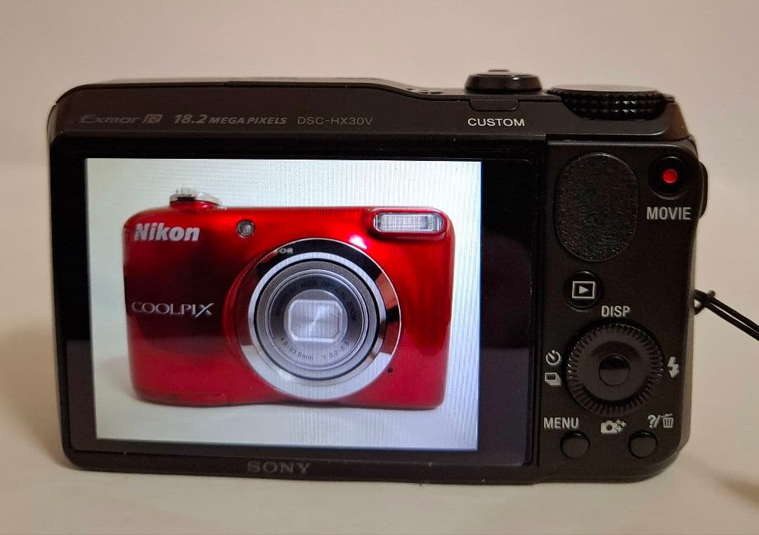 [美品ジャンク品] スマホに転送可能Cyber-shot DSC-HX30V