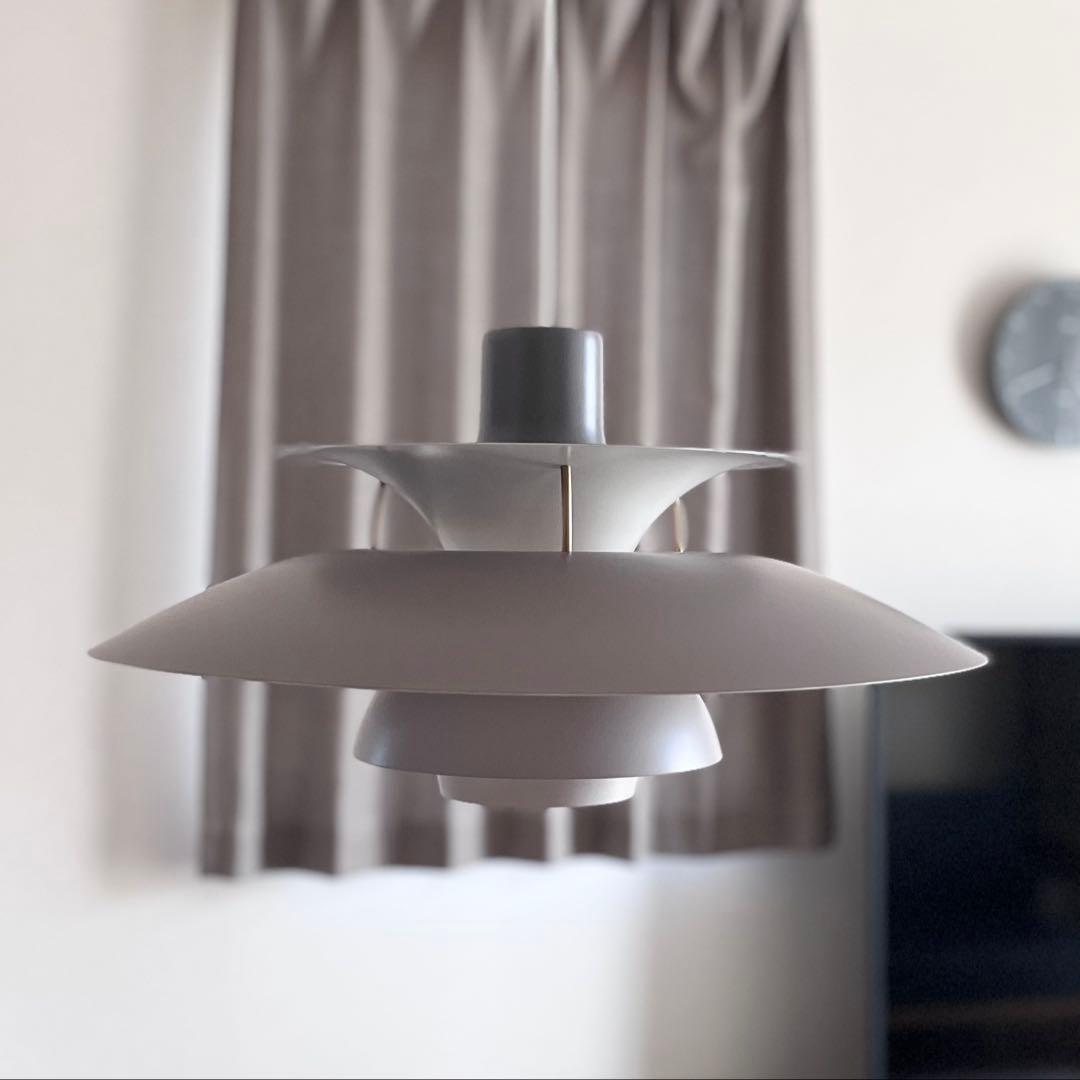 美品　ルイスポールセン PH5 グレーグラデーション　ペンダントライト　照明