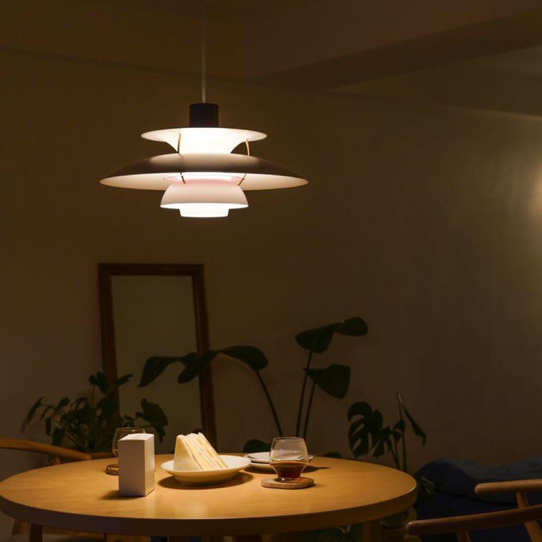 美品　ルイスポールセン PH5 グレーグラデーション　ペンダントライト　照明