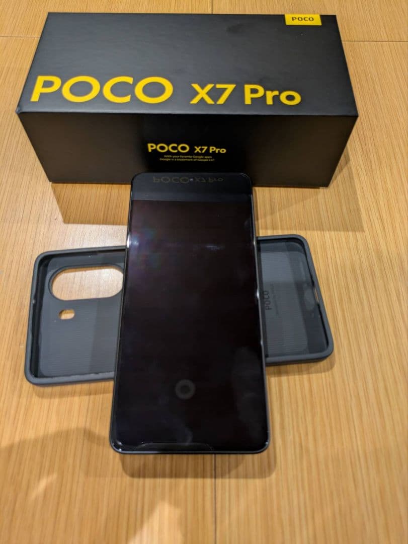 POCO X7 Pro 本体 充電器付き