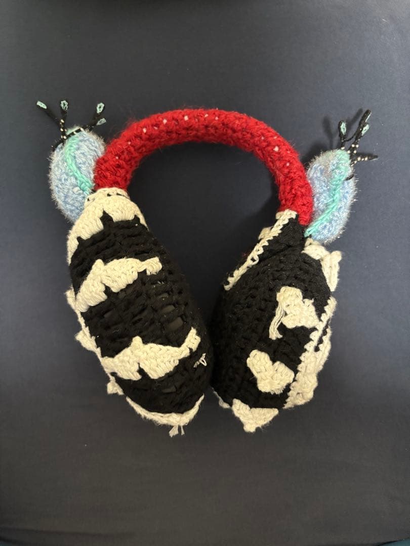 あおばくん着用 Peace888butterfly 耳あて 裏原