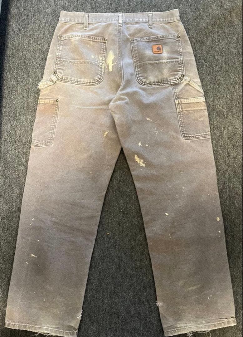 Carhartt カーハート ペインターパンツ グレー ダブルニー32×32