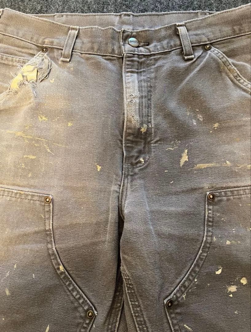 Carhartt カーハート ペインターパンツ グレー ダブルニー32×32