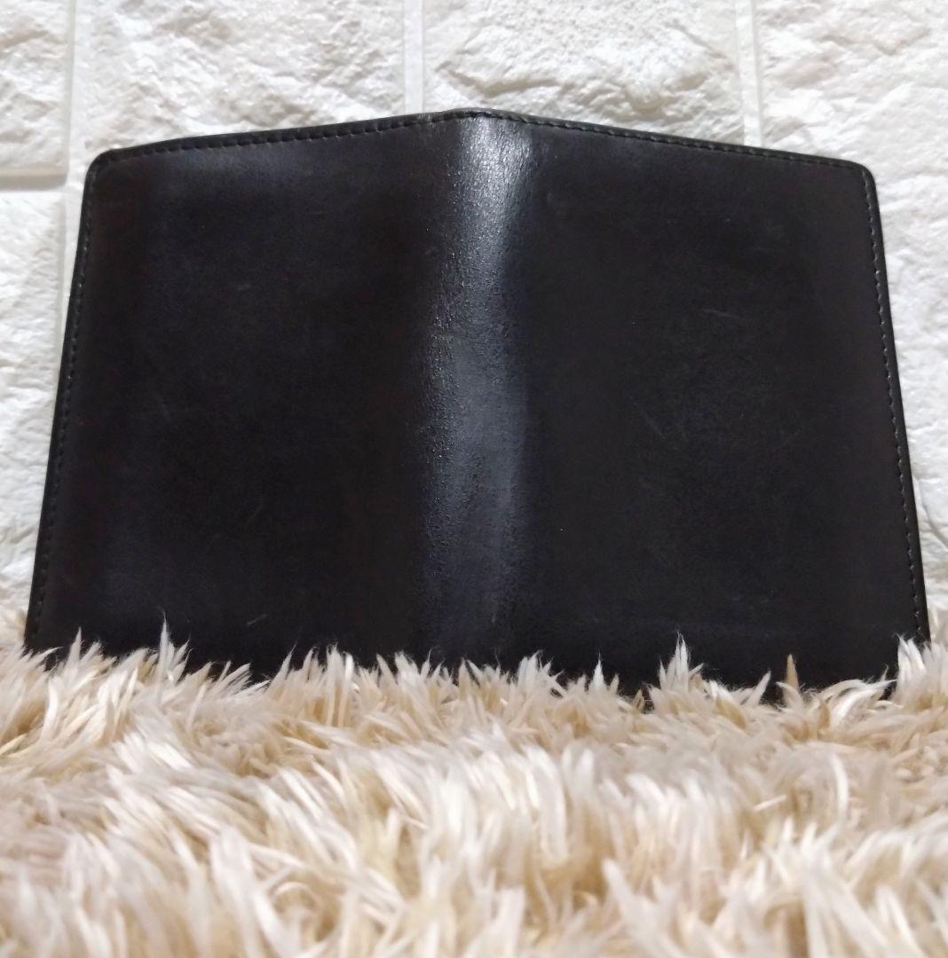 ホワイトハウスコックス　名刺入れ　カードケース　ブラック　レザー　イギリス製