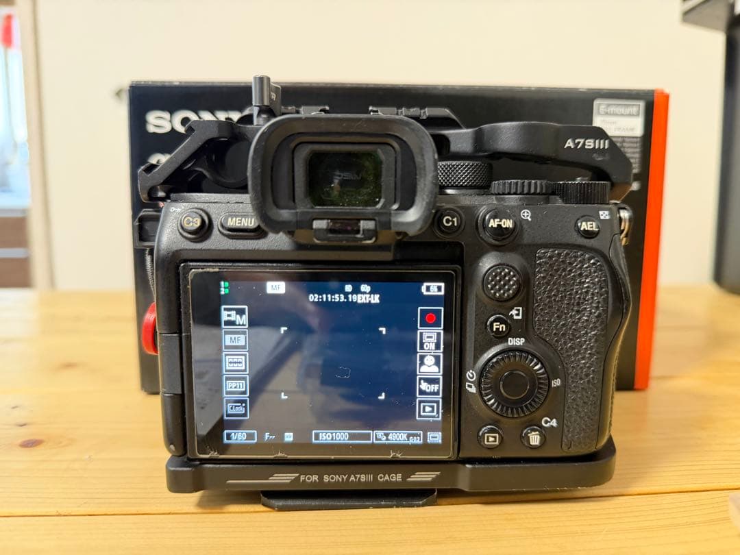 SONY α7sIII Tiltaカメラケージ付き