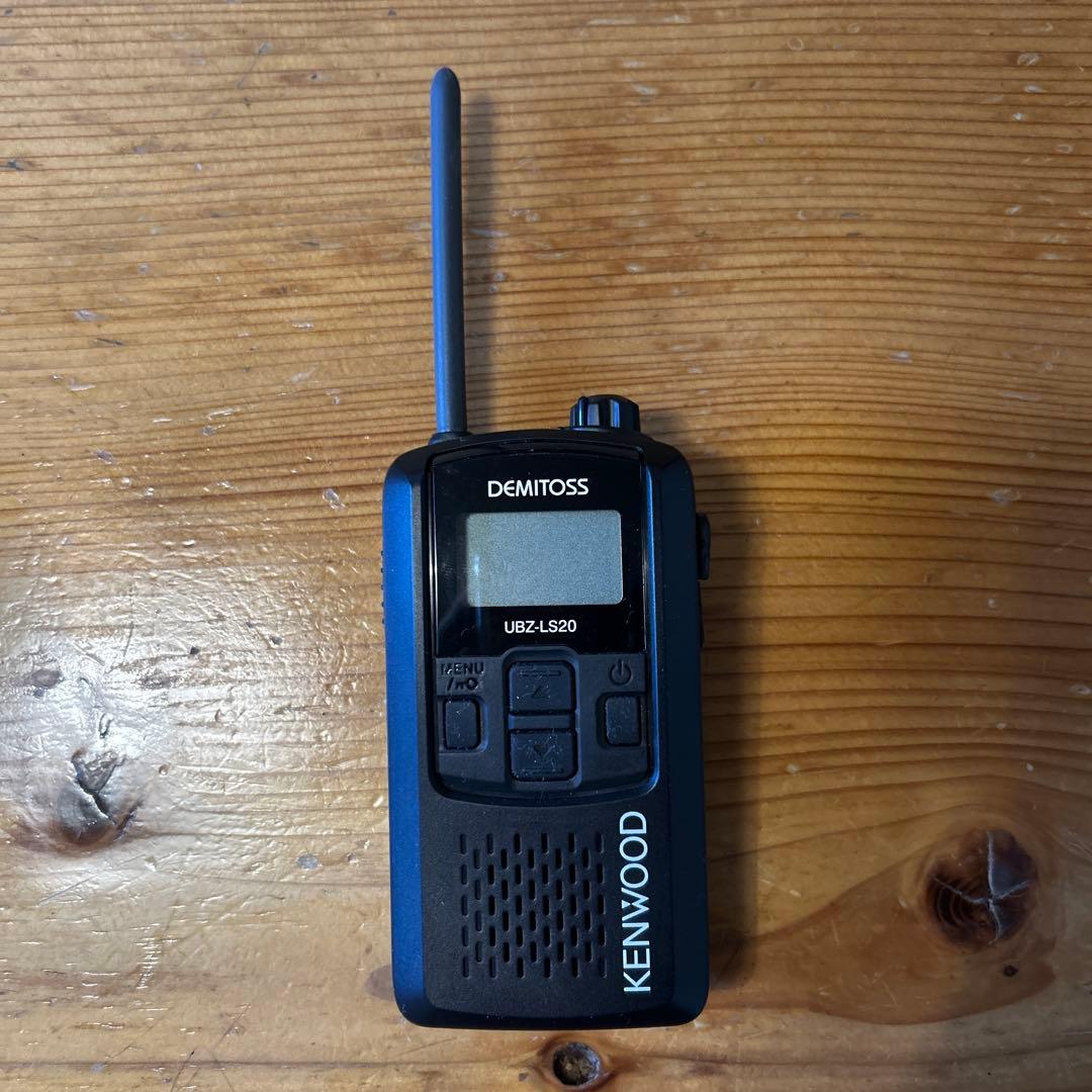 KENWOOD UBZ-LS20 トランシーバー イヤフォン付き