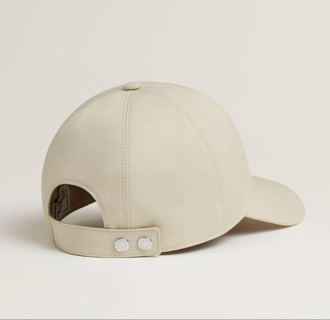 HERMES・ほぼ未使用・キャスケット・キャップ・ホワイト・57cm