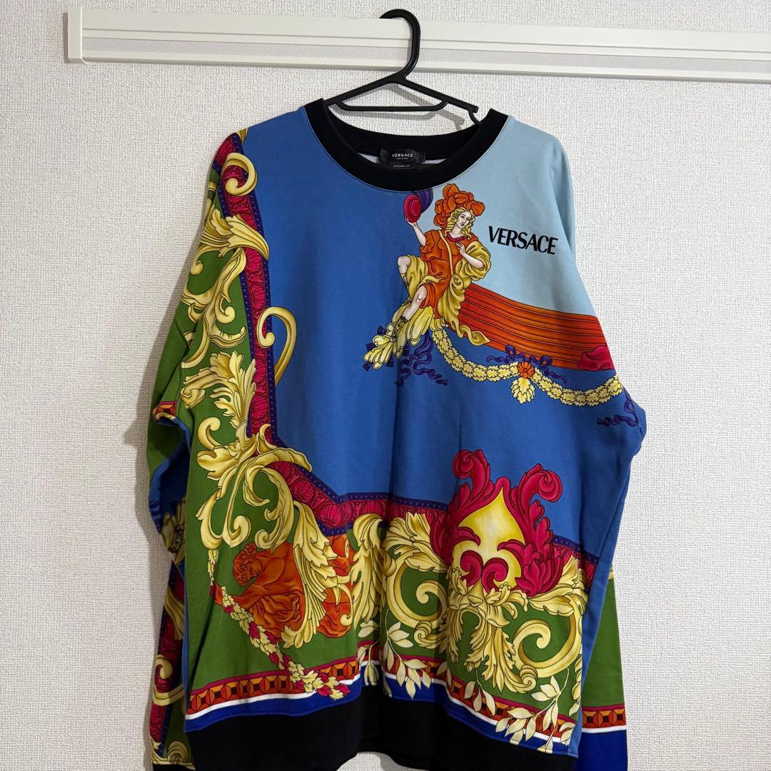 VERSACE MITCHEL FIT トレーナー スウェット マルチカラー