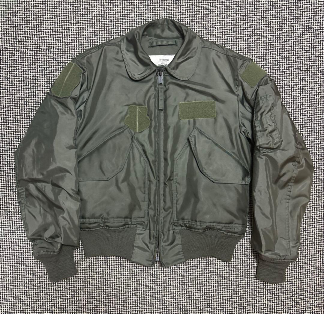 80s 実物 CWU-45P 86年製US ARMY 米軍 フライトジャケット