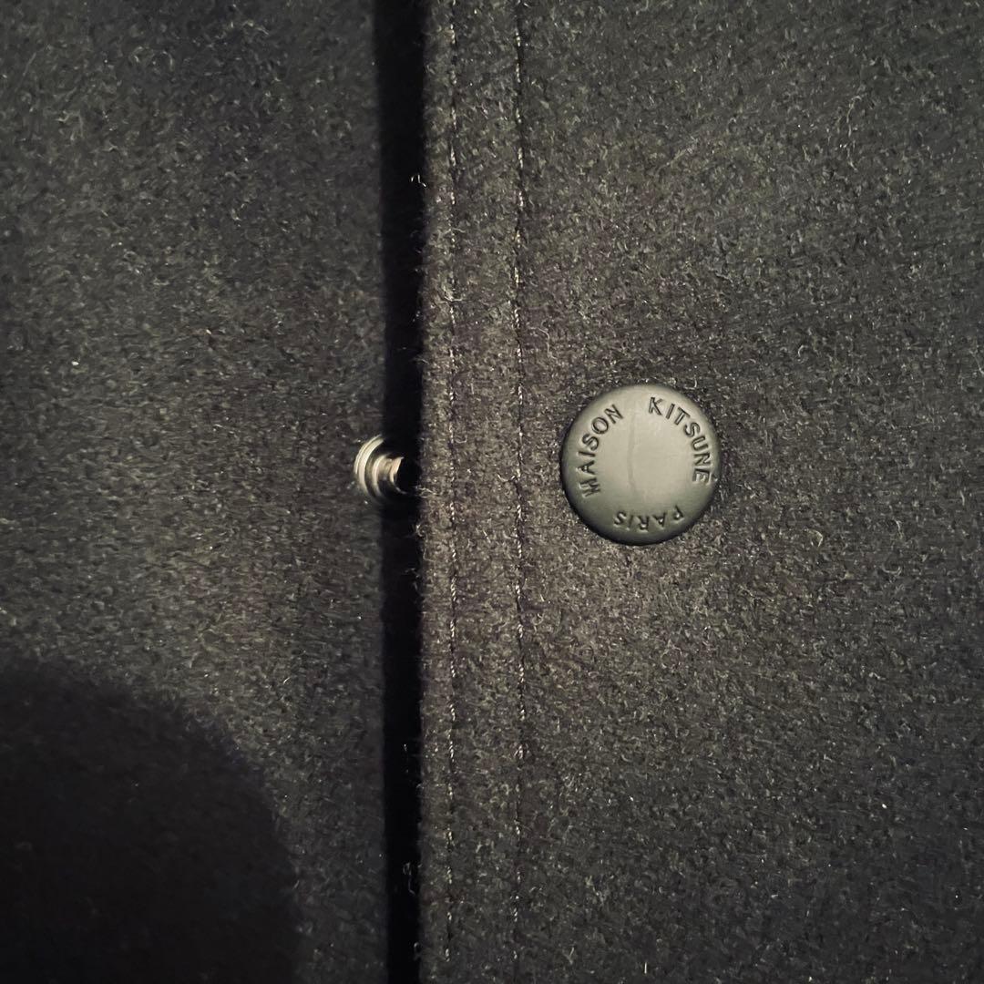 n*i様 Maison kitsune メゾンキツネ バーシティ テディ ブルゾ