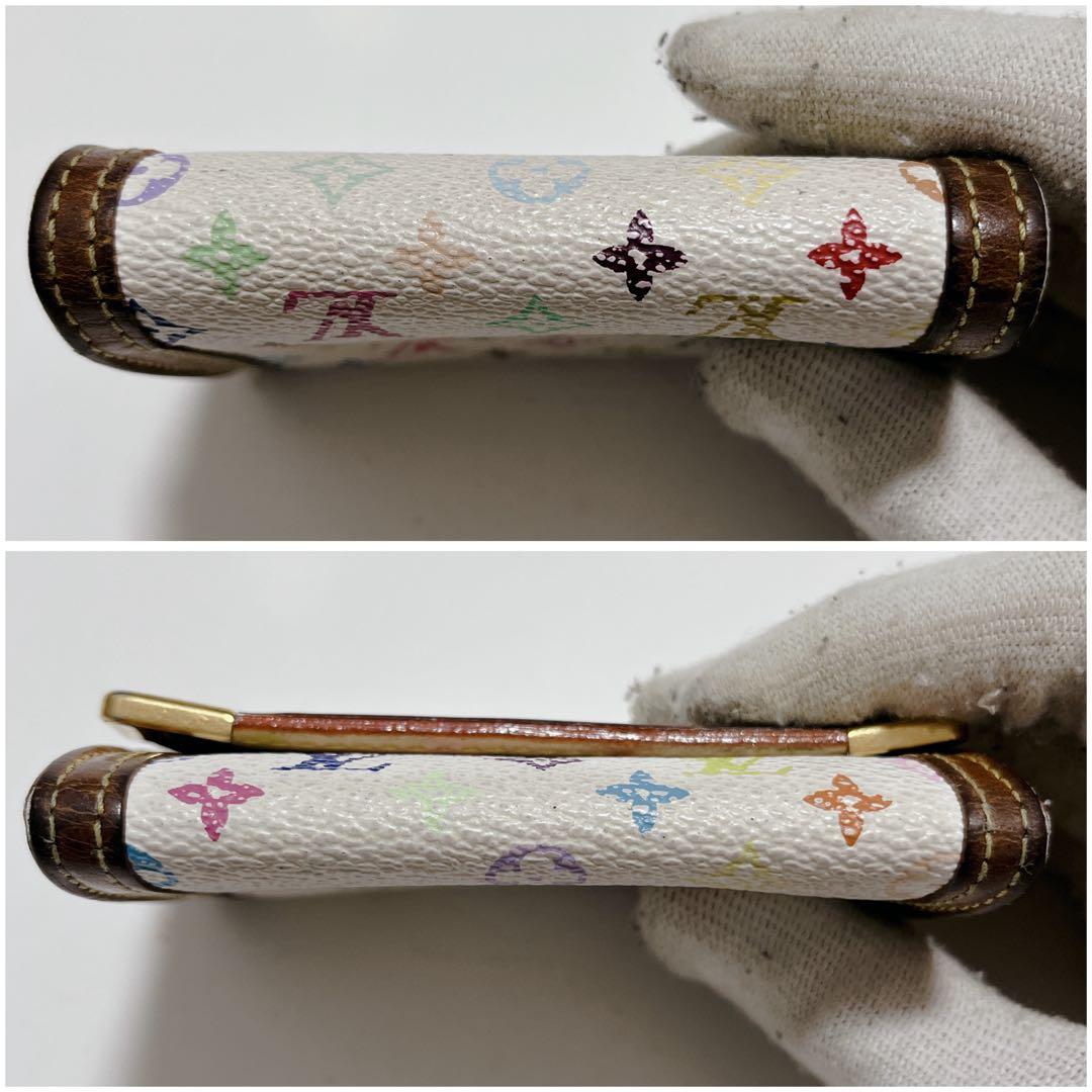 美品 ルイヴィトン ポルトモネ・プラ ケース マルチカラー 小銭入れ