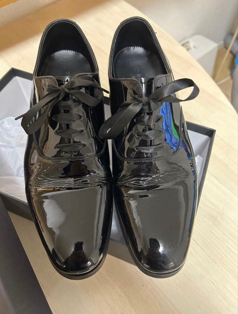 THE TREAT DRESSING 新郎シューズ 7 1/2 エナメル 結婚式