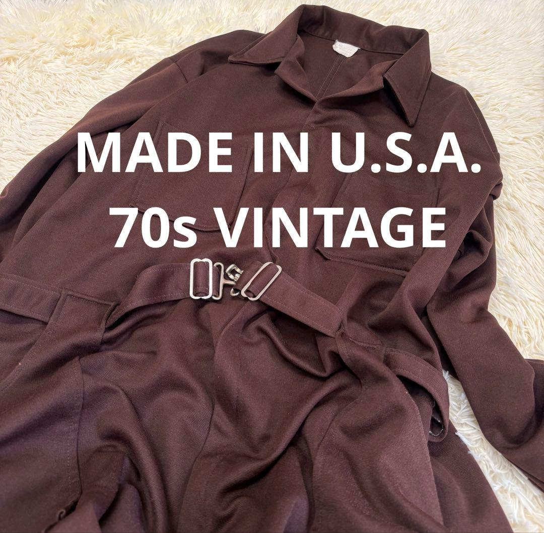 U.S.A.製 70s ビンテージ つなぎ