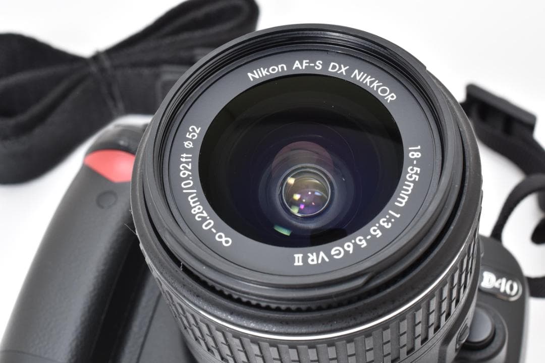 新品級 D40 DX 18-55mm 3.5-5.6 GⅡ 4153枚 H135