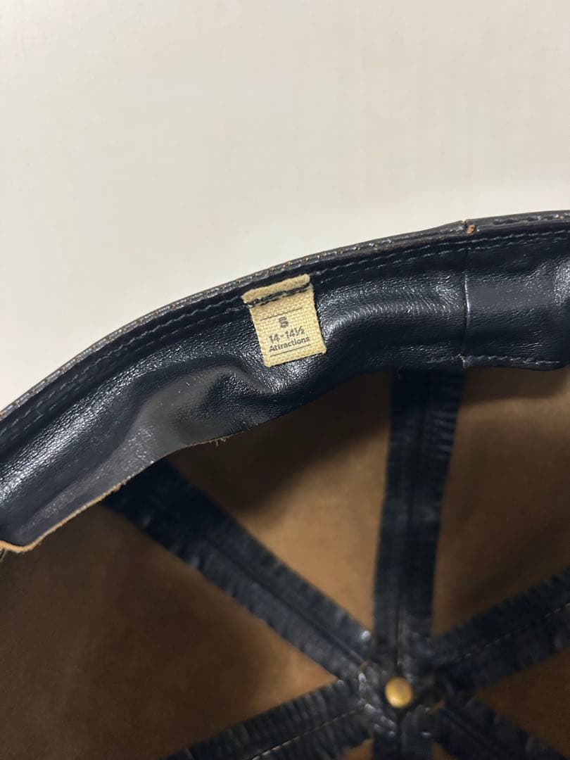 BILTBUCK ホースハイドレザーキャスケット S