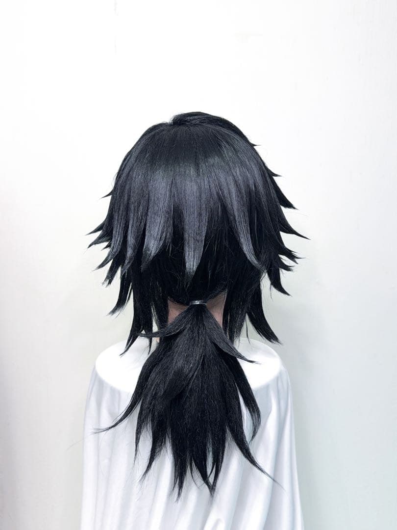 冨岡義勇　ウィッグ　コスプレ　鬼滅の刃