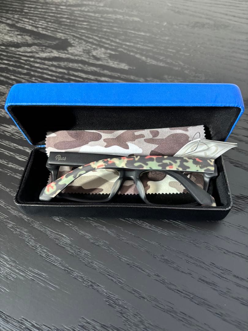 ケツメイシ RYOモデル メガネ　メガネケース付き　recs