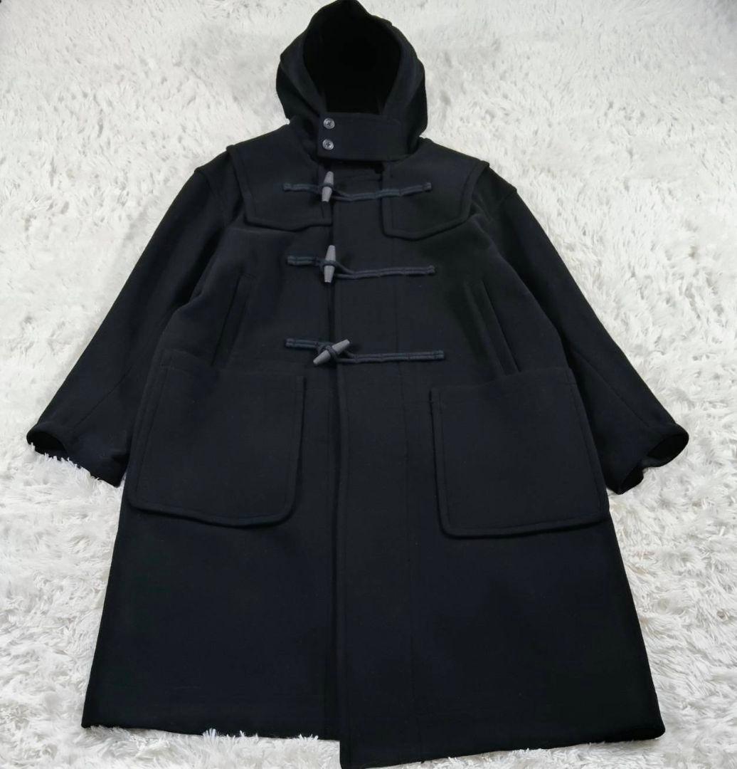 ユニクロ ＋J オーバーサイズ ダッフルコート ウール ブラック 未使用タグ付き