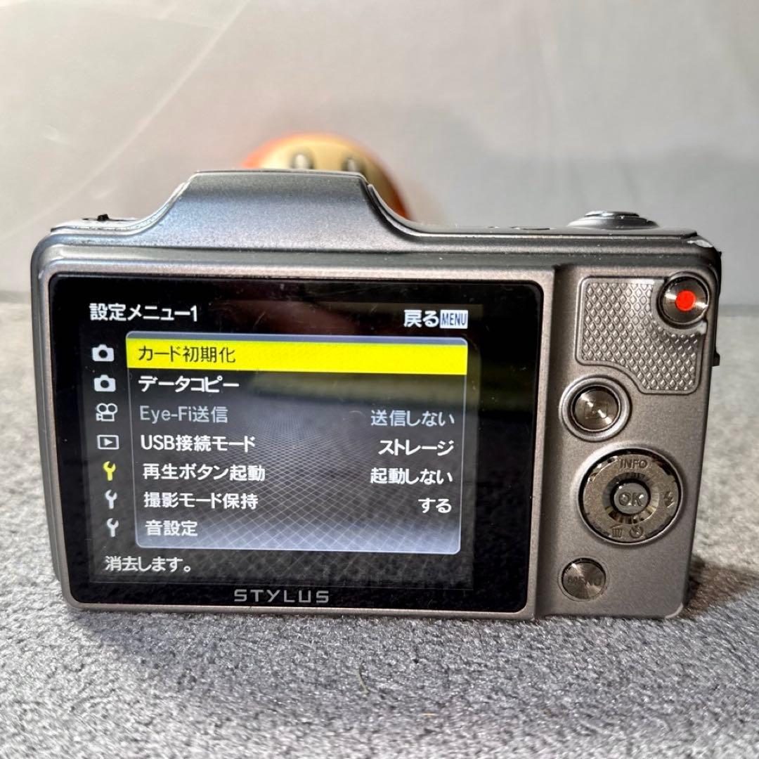 ☆動作OK OLYMPUS SZ-15 バッテリー&SDカード付き