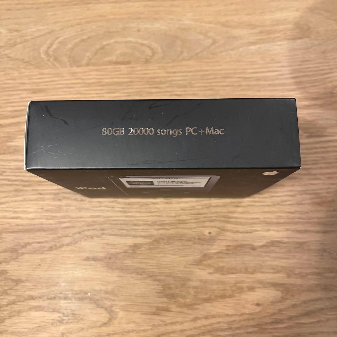 iPod 80GB BLACK 箱あり