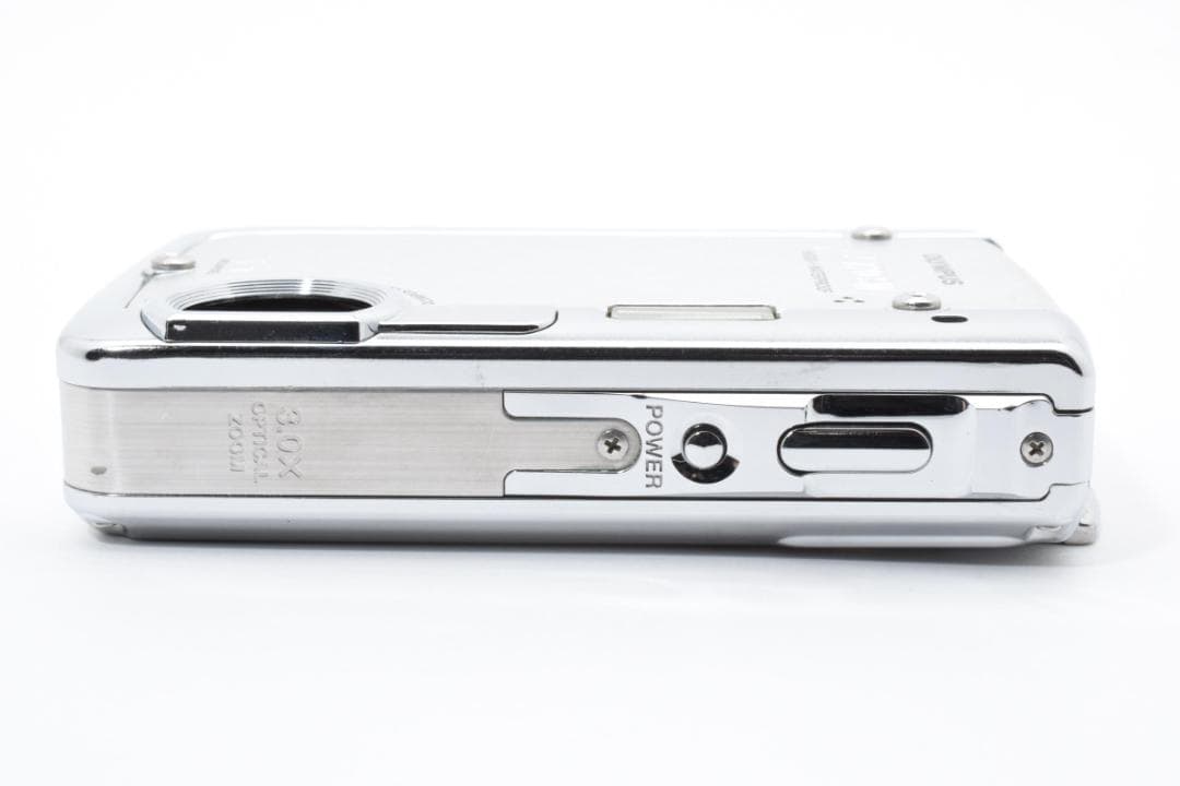 【動作好調】 オリンパス ミュー μ720SW　シャイニーシルバー コンデジ