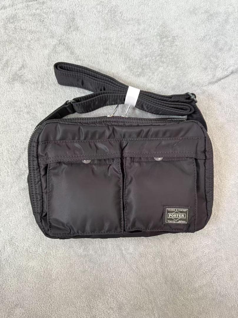 【早い者勝ち】 ショルダーバック 新品 ポーター タンカー 2層式 ブラック