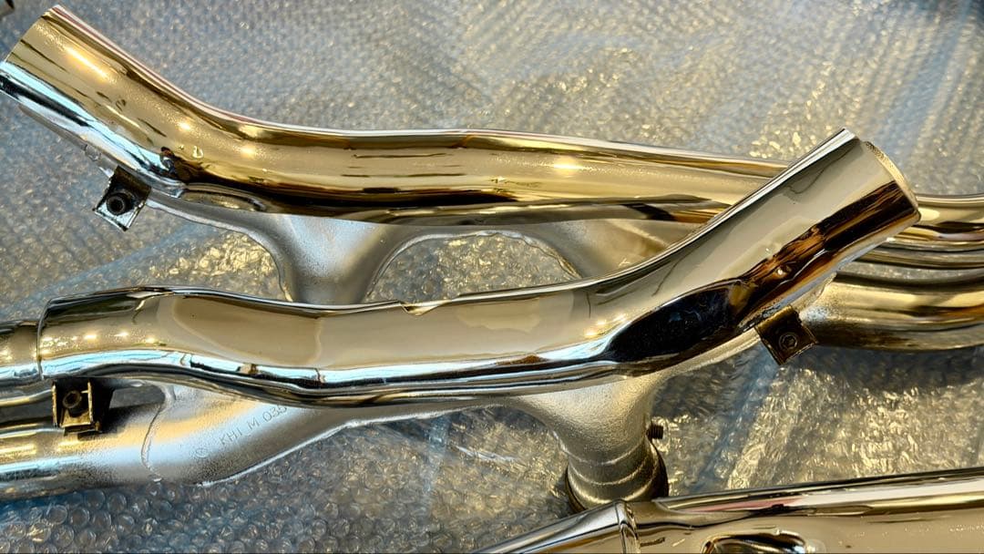 【美品】ゼファー1100 ノーマルマフラー、エキパイ一式