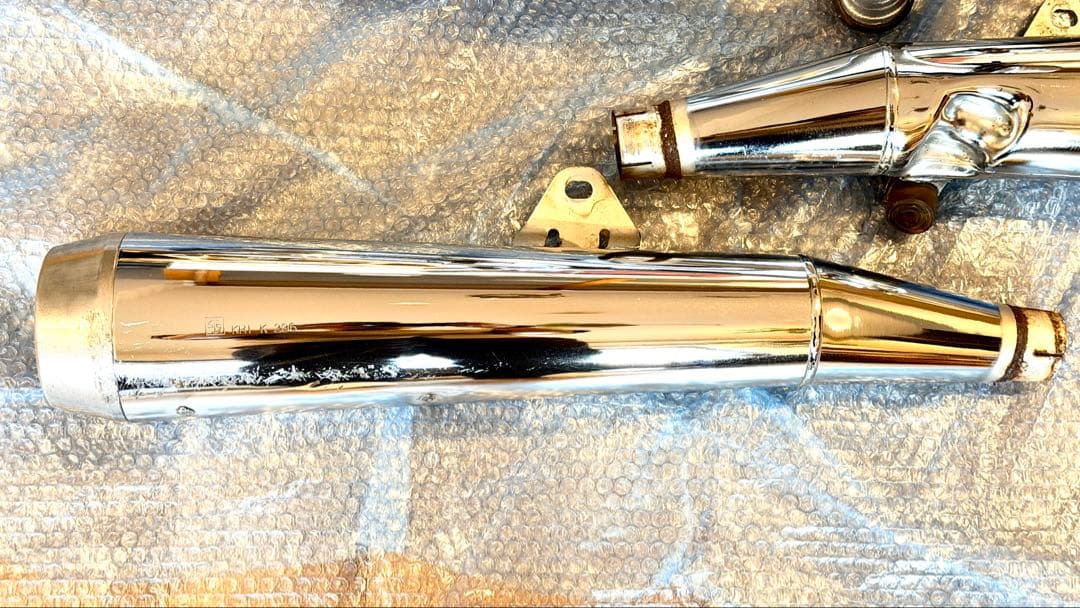 【美品】ゼファー1100 ノーマルマフラー、エキパイ一式