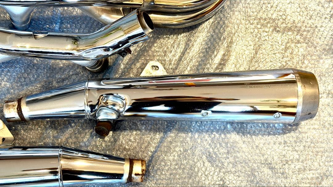 【美品】ゼファー1100 ノーマルマフラー、エキパイ一式