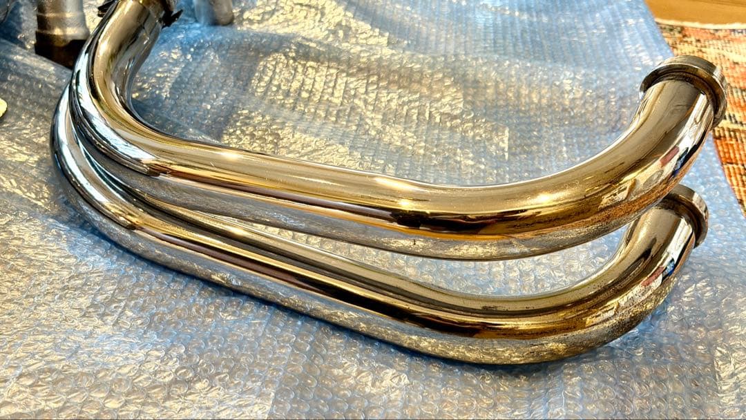 【美品】ゼファー1100 ノーマルマフラー、エキパイ一式