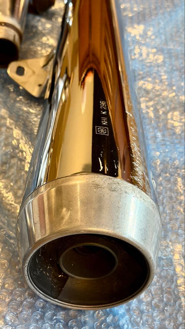 【美品】ゼファー1100 ノーマルマフラー、エキパイ一式