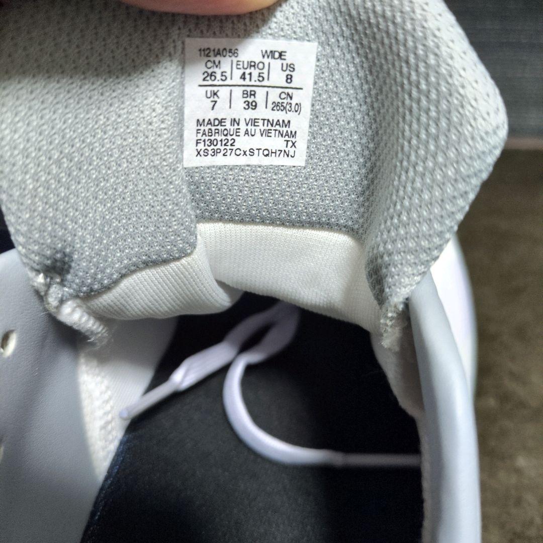 【新品】アシックスasics 野球スパイクシューズ　白　26.5㎝