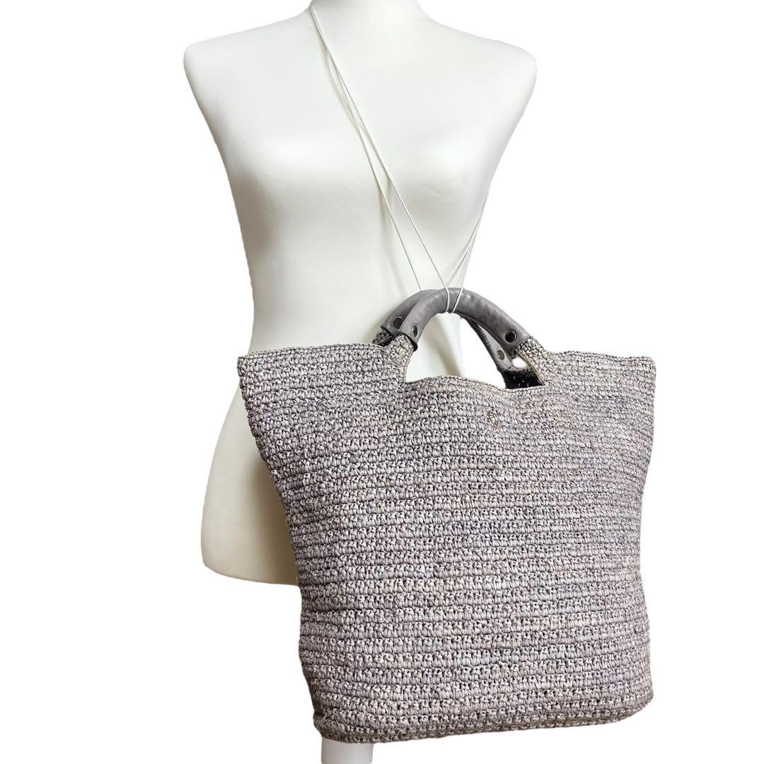 HELEN KAMINSKI ヘレンカミンスキー　かごバッグ　ラフィア