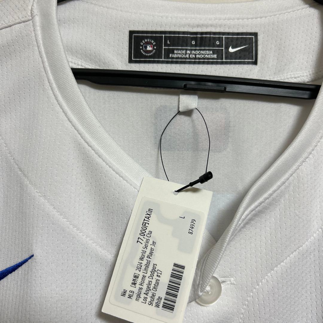 ドジャースリミテッドジャージ大谷翔平選手2024ワールドシリーズ優勝記念
