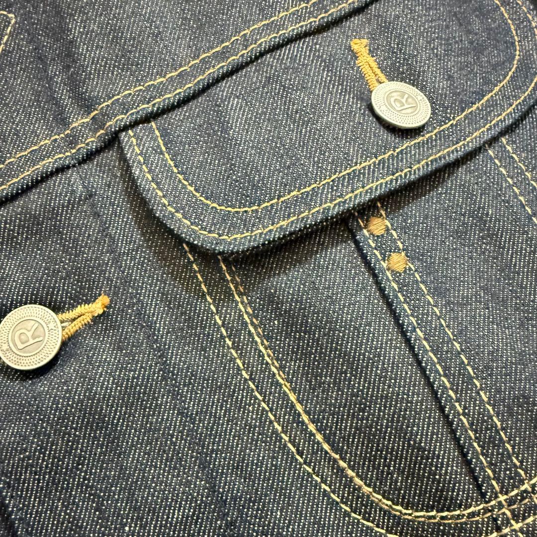 中*乃様 未使用 45r 秋色ライ麦デニムの908比古比女ジャン（再び）サイズ3