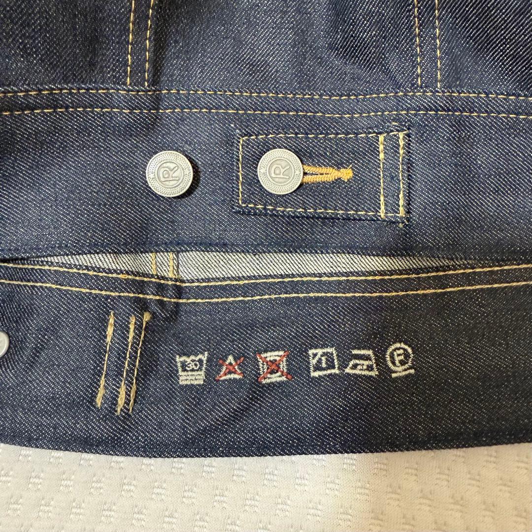 中*乃様 未使用 45r 秋色ライ麦デニムの908比古比女ジャン（再び）サイズ3