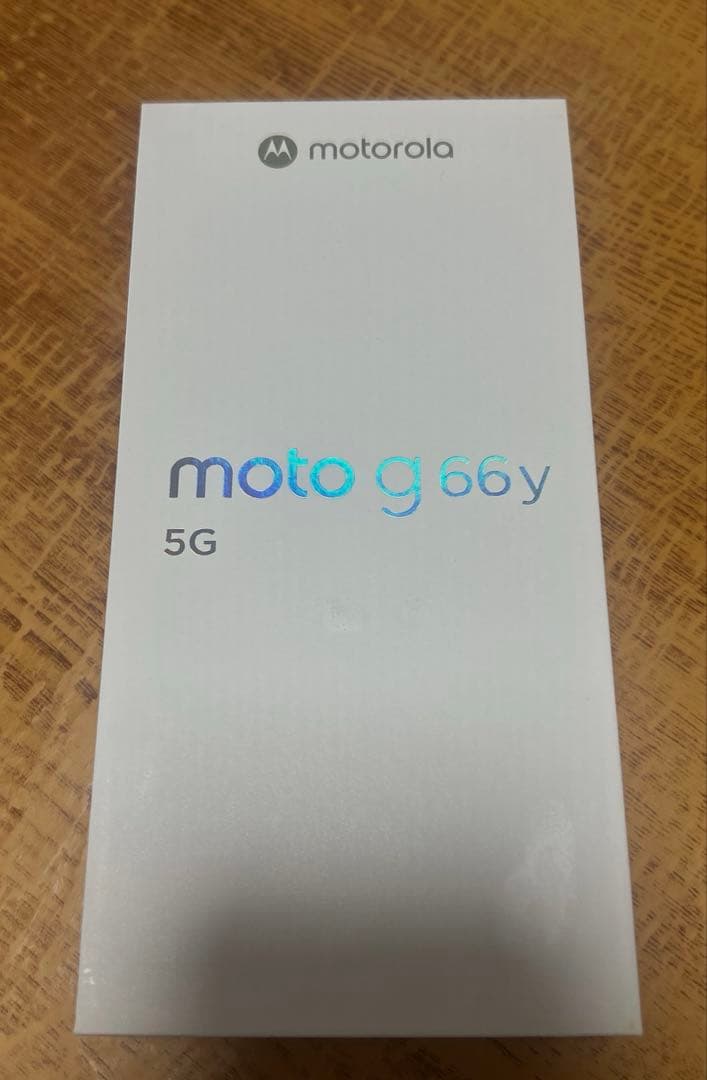 新品未使用 moto g66y 5G グレーミスト