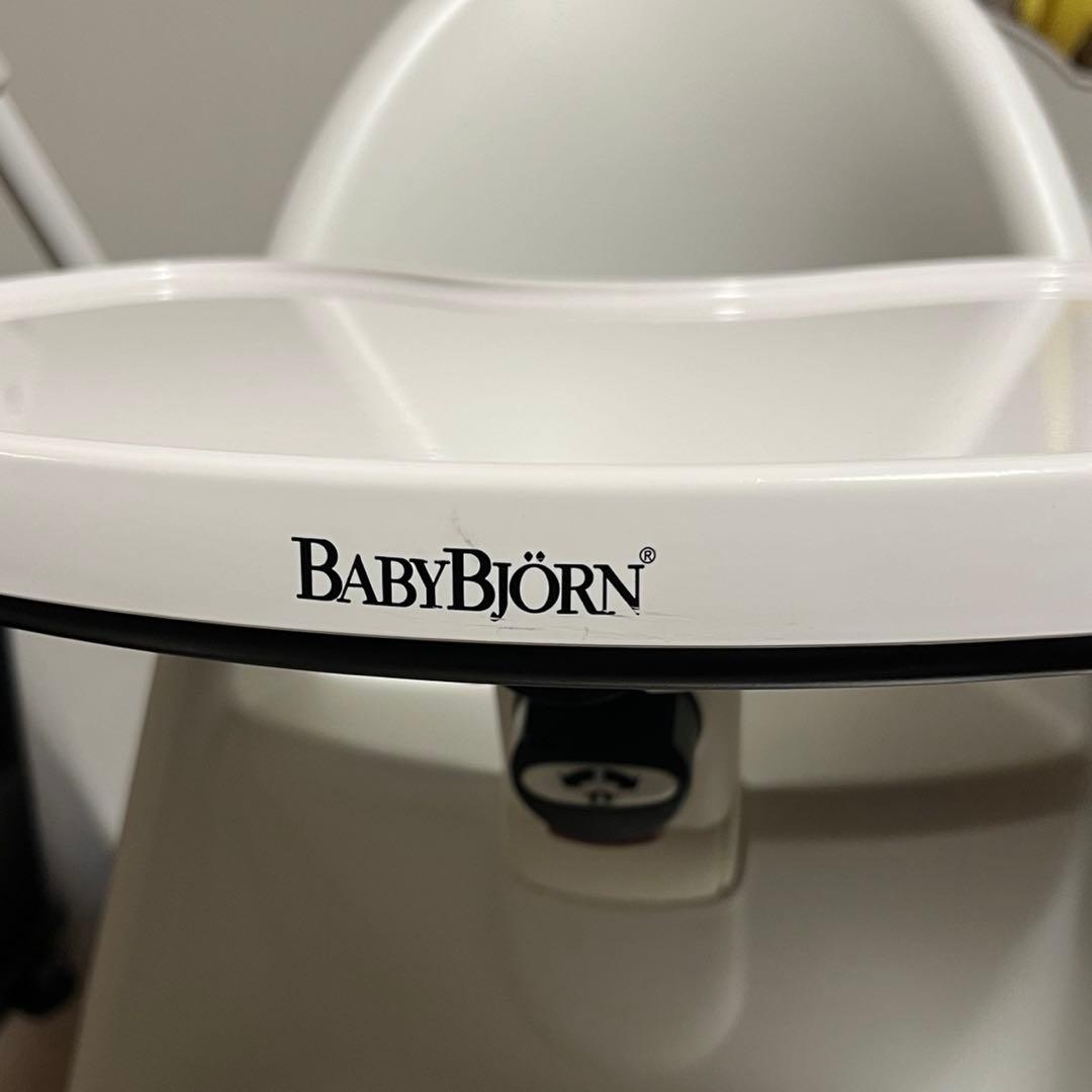 BabyBjorn ベビービョルン ハイチェア　ベビーチェア　ホワイト 美品