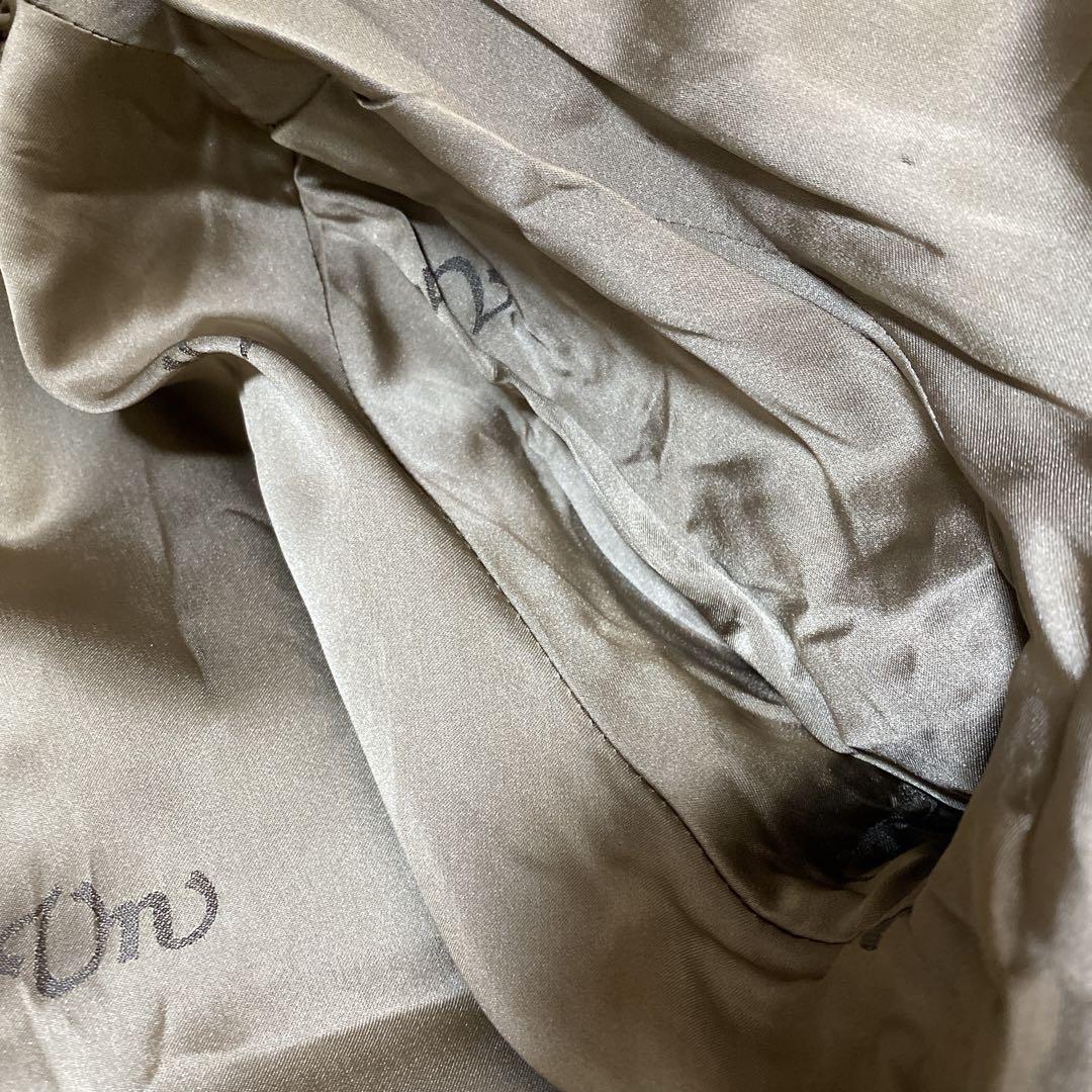 高級リアルファーコート 毛皮 ミックスファー 女優襟 ボリューム 11号