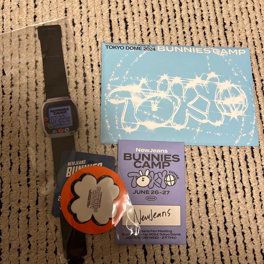 NewJeans BUNNIES CAMP プレミアム特典トレカ＋ポストカード