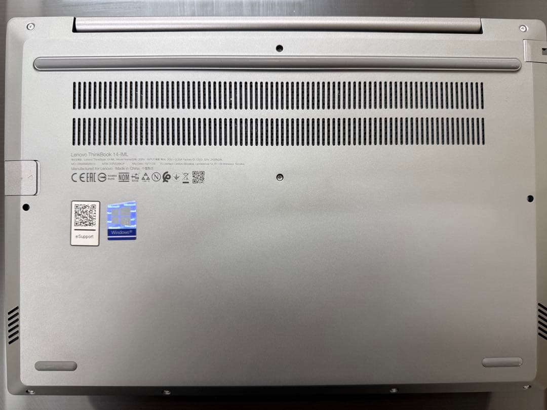 Windowsノート本体 Lenovo ThinkBook 14-IML 10TH Corei3