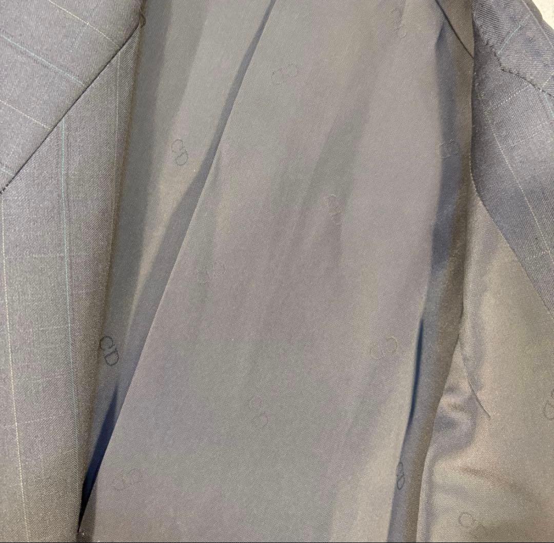 Christian Dior セットアップ　ダブル　ダークグレー