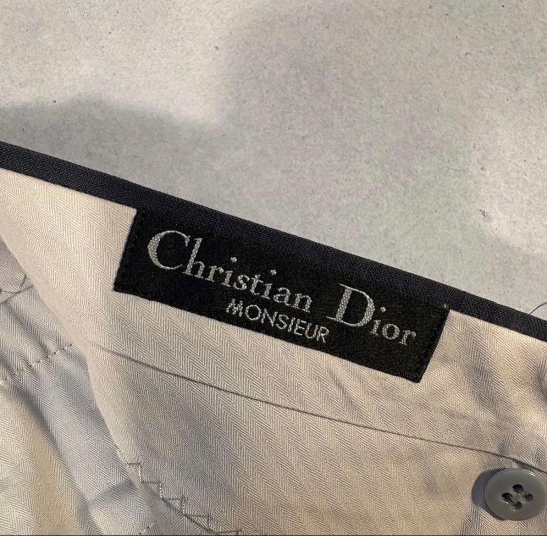 Christian Dior セットアップ　ダブル　ダークグレー