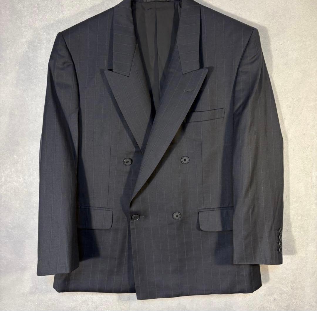 Christian Dior セットアップ　ダブル　ダークグレー