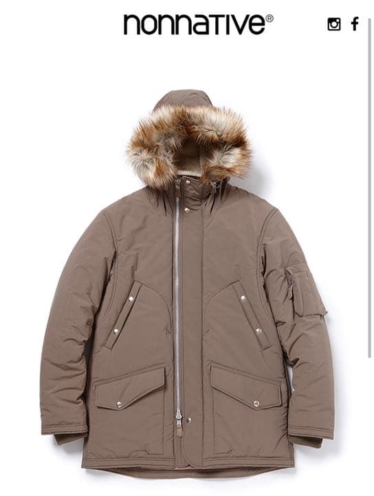 P*P様 18AW ノンネイティブ　ダウン　ジャケット　コート