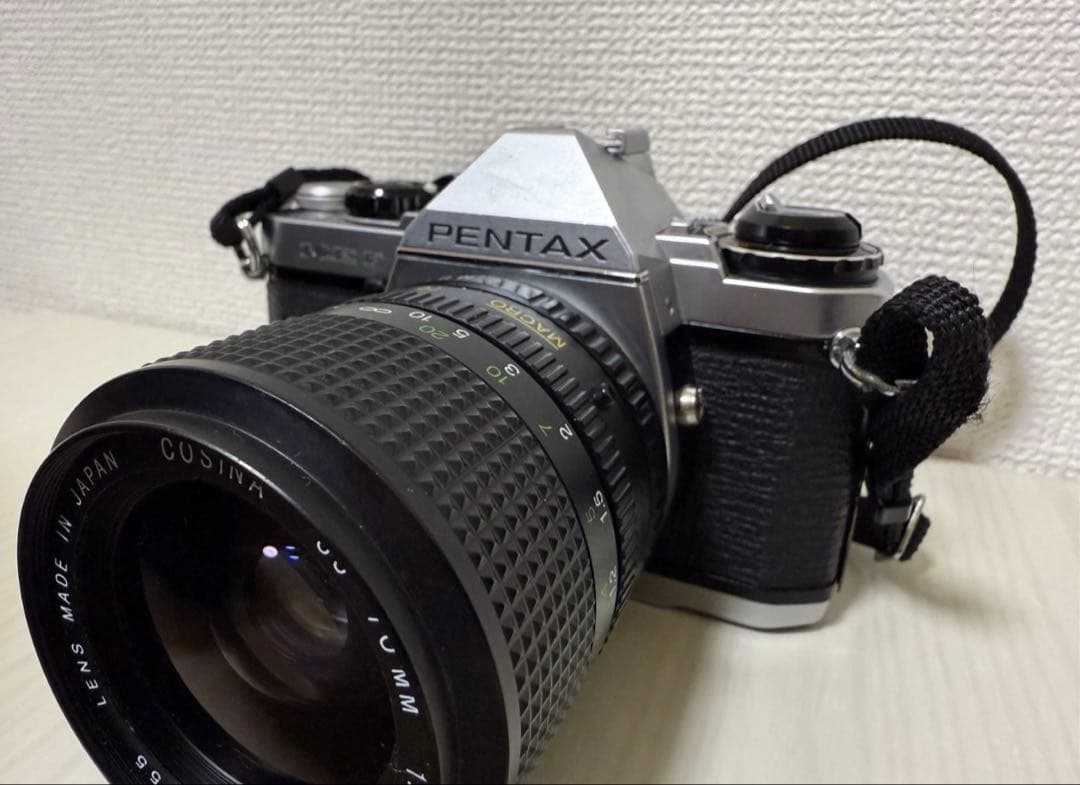 【美品】PENTAX ME-F フィルム一眼レフカメラ レンズ付