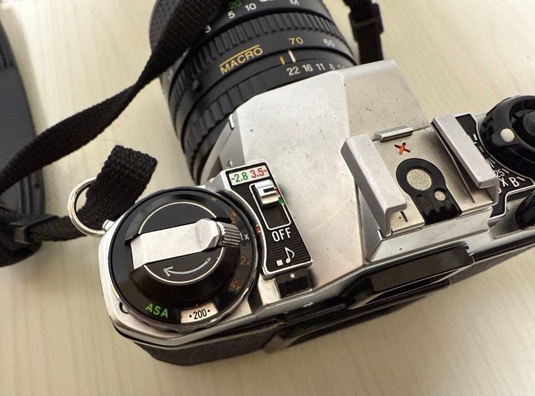 【美品】PENTAX ME-F フィルム一眼レフカメラ レンズ付